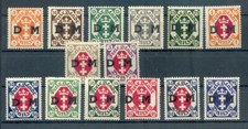 Danzig DIENST 1/14 SATZ * MH 35EUR (73748