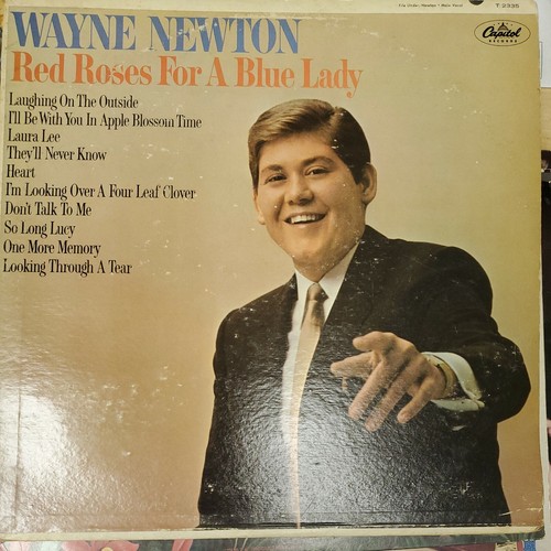 WAYNE NEWTON RED ROSES FOR A BLUE LADY VINYL LP 1965 33 RPM Capitol