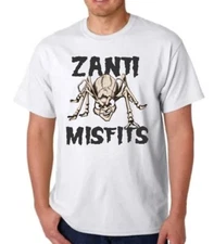 ZANTI MISFITS OUTER LIMITS T-SHIRT TEE ANT ALIEN RETRO TV