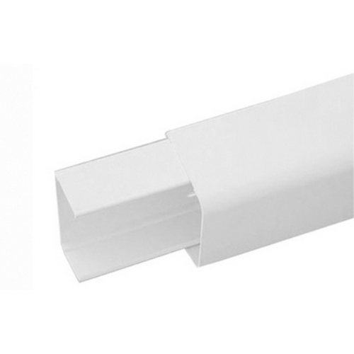 CANALINA PVC CON BASE E COPERCHIO PER IMPIANTI DI CLIMATIZZAZIONE mm. 110 x 75 L
