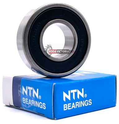 NTN 6202-08 LLB BALL BEARING, RUBBER SEALED 6202 1/2 2RS C3 1