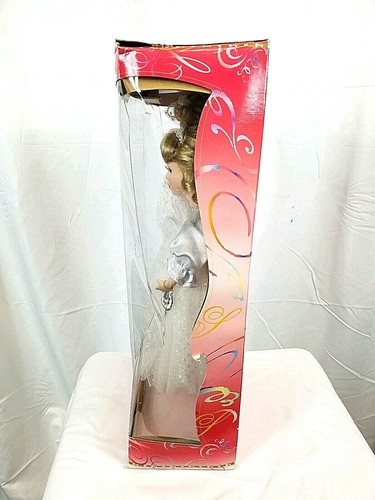 Brass Key Dancing Through The Centuries Porcelain Ballerina Doll With Stand - Picture 8 of 10