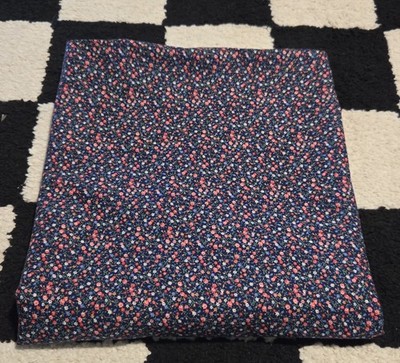 Cranston Print Works Floral Calico Cotton Fabric Vintage Sewing Quilting Crafts