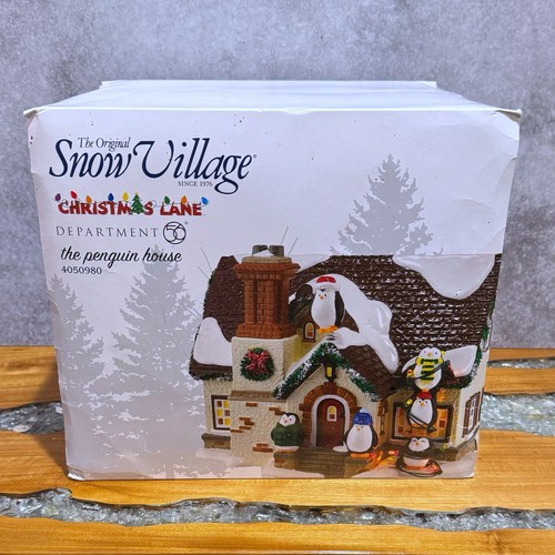 Department 56 Snow Village Christmas Lane The Penguin House #4050970 2016 #114 - Bild 1 von 3