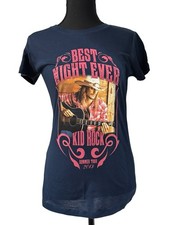 Kid Rock Best Night Ever Summer 2013 Tour Concert T Double Sided Slim Fit SZ M