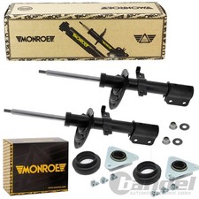 2x MONROE STOSSDÄMPFER+DOMLAGER VORNE passend für RENAULT CLIO 3+4 ZOE MODUS