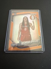 2025 Panini Prizm WNBA Rookie Variation Orange Prizm Georgia Amoore # 45/99