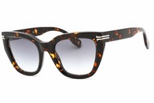 MARC JACOBS MJ 1070/S WR9 GB Sunglasses Havana Frame Gray Azure Lenses 53mm