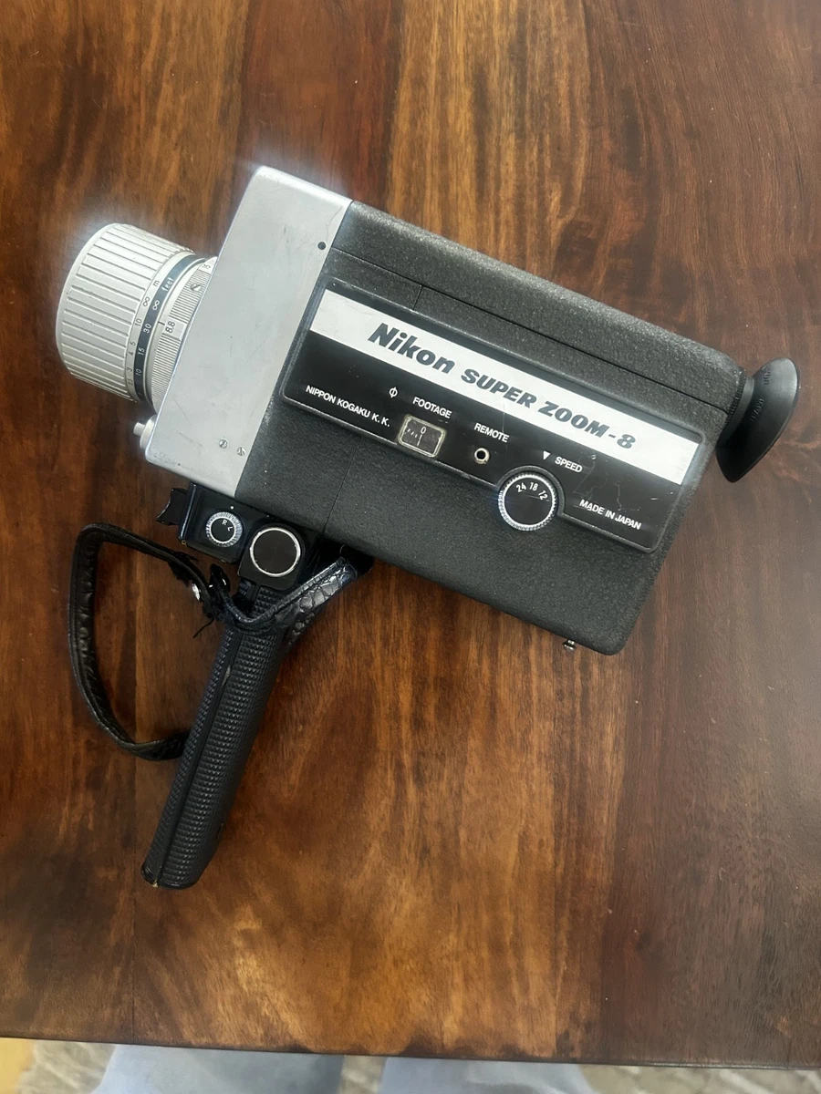 Nikon SUPER ZOOM 8 ビデオカメラ本体 ニコンR8スーパーズーム | マディ折原のfilm club blog -muddy orihara
