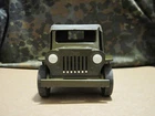 TONKA MILITARY JEEP WITH TOP VINTAGE