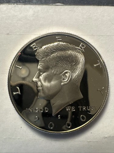 Kennedy Half Dollar 2000-S Proof Silver Coin