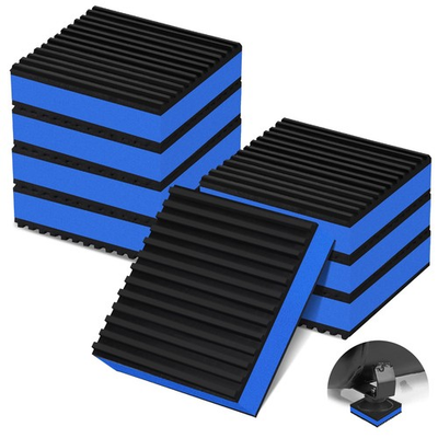 #ad #ad 8 Pack Anti Vibration Pads for Washing Machine 3quot;x3quot;x7 8quot; Sound Isolation Vi... $46.04