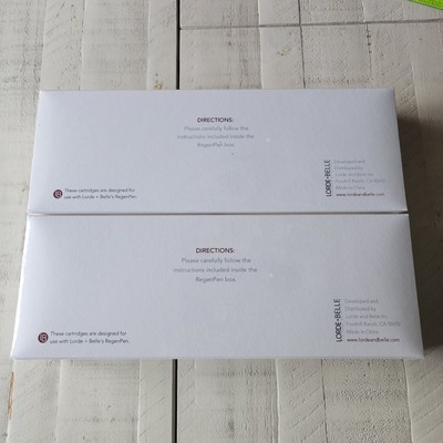 Lorde + Belle Daily CARTRIDGES for RegenPen - TWO 30-pk Boxes- 60 Day Supply!