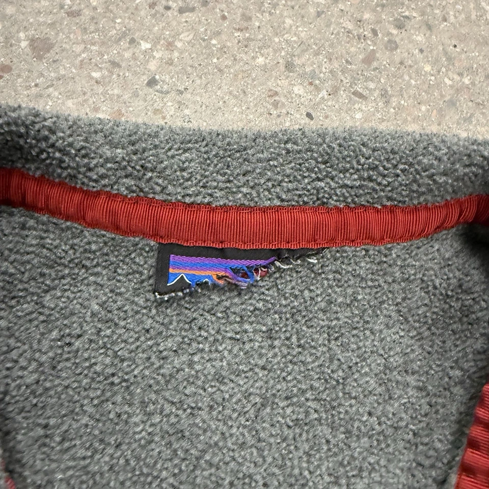 Vintage Patagonia Snap-T Pullover Synchilla Fleece Size Medium - Image 2 of 4
