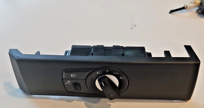 08-10 BMW 535xi E60 528 550 M5 Headlight Switch Control Panel Light Module BLACK