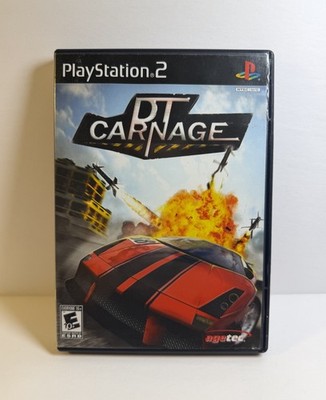 DT Carnage (Sony PlayStation 2, 2008) PS2 - Tested
