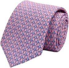 100 Silk Ties for Men Handmade Neckties with Lobsters Printed Gift box