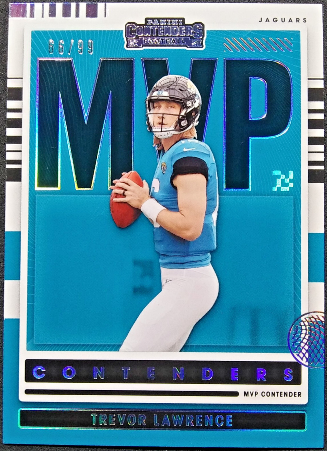 Trevor Lawrence Panini Contenders MVP Contenders #MVPTLA Silver