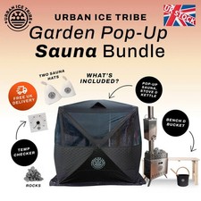 Outdoor Sauna Tent Bundle - Professional Wood Fired Sauna Experience at Home