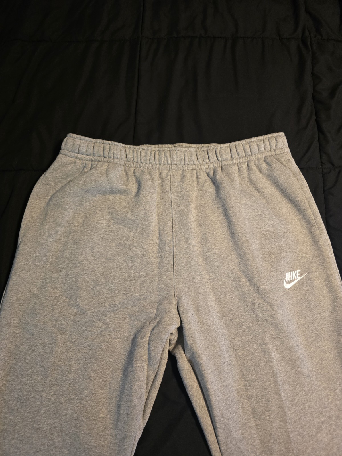 Nike Men’s Fleece Jogger Sweatpants XXL NWT Gray Tapered Leg thumbnail 6