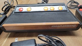 Atari Flashback 2 Classic Console With Joysticks And All Cords Tested And Works