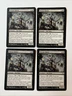 Throat Slitter x4 4x 2005 Betrayers of Kamigawa PLAYSET Black Creature MTG NM