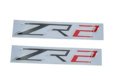 Truck Bedside Off Road Decals Sticker Replacement for 2015-2025 ZR2 Black Red