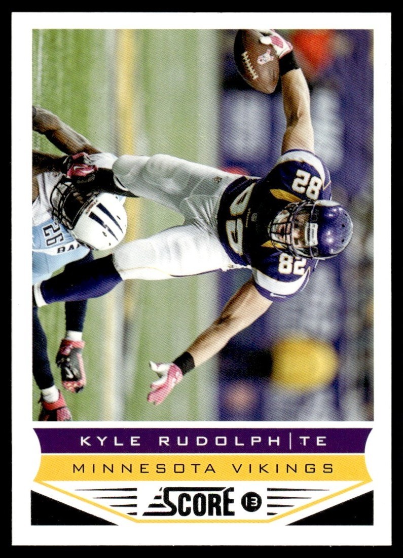 2013 Score #121 Kyle Rudolph – Vikings | eBay