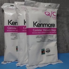 Lot of 3 Kenmore 20-53292 Vacuum Cleaner bag - 6 Each Pack 18 Bags Overall