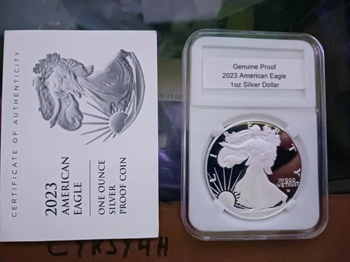 2023 W Proof $1 American Silver Eagle Dollar
