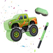 Pinata Set Monster Truck Partypinata Birthday Pinata Punch Pinata Car Pinata