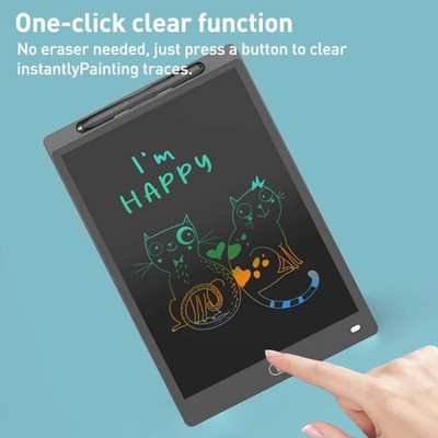 Children Drawing Graffiti Board LCD Writing Tablet, 16 inch Pink / Green Writin