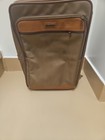 Hartmann Gold Woven Nylon/Leather INTENSITY Carry-on Rolling Suitcase Luggage — photo 6