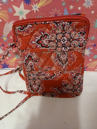 Vera Bradley rot Frankly Scarlet Mini Hipster Crossbody Handtasche EUC SELTEN - Bild 3 von 5