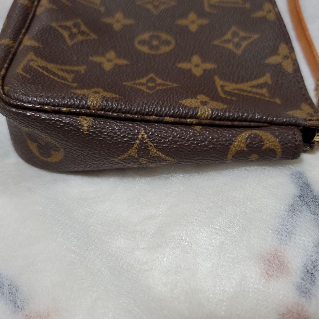 Louis Vuitton Monogram Pochette Accessoires Bag Authentic Rare Vintage image 6