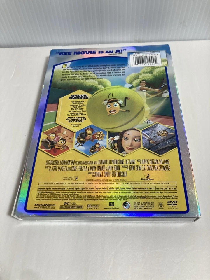 Bee Movie DVD NEW factory sealed - Image 2 of 2