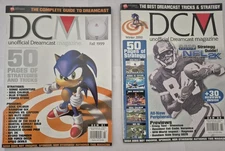 DCM MAGAZINE # 1 + 2 - UNOFFICIAL DREAMCAST MAGAZINE - 1999/2000 - SPECS PICS...