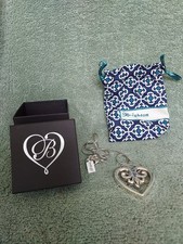 NWT Brighton Palace Heart Necklace, Brighton Pouch Box Included - Ships Free