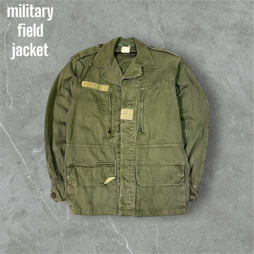 ジャケット・アウター vintage FRENCH miritary jacket ce Vintage 1960s French Army M-64 Military Field Jacket Sadivoc