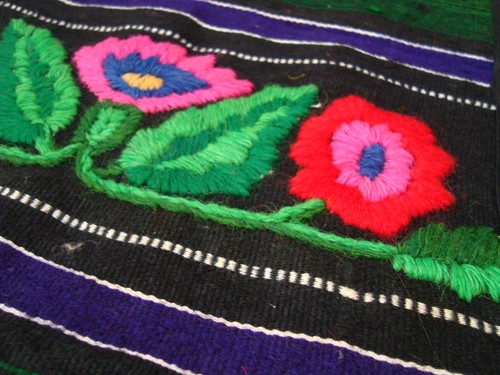 Vintage Ottoman style Balkans Ethnic Woolen Hand woven & Hand embroidered Apron - Picture 7 of 8