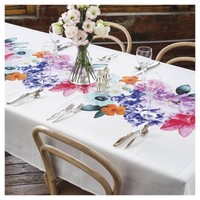 Coral Tablecloth (59 X 108) - Ladelle on sale Coral Tablecloth (59 X 108) - Ladelle on sale