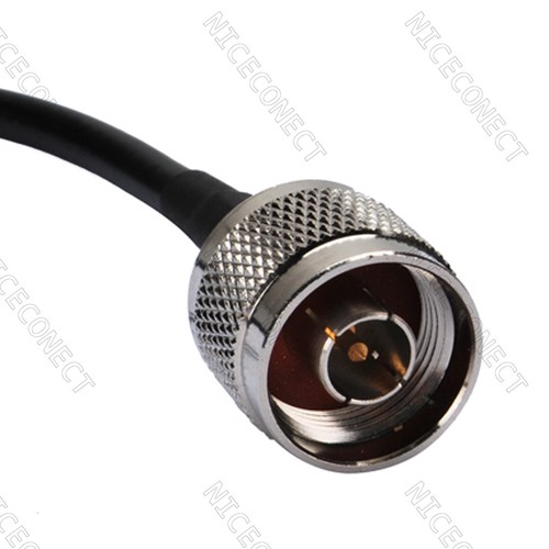 16,4 Fuß N Typ Stecker auf SMA Stecker Stecker KSR195 Zopf Adapter Koaxialkabel WLAN 5M - Bild 3 von 3