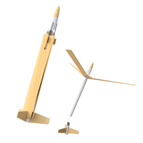 Semroc Flying Model Rocket Kit Heli-Roctor™ KC-02 - Picture 1 of 6