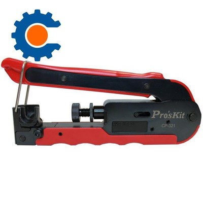 Eclipse Tools Pro'sKit Universal Compression Tool for F, BNC, RCA Connectors