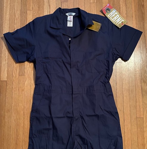 Berne Heritage Short Sleeve Poplin Coverall - NWT - Multiple Colors & Sizes - 第 26/48 張圖片