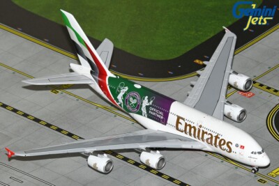 Emirates Airbus A380 Wimbledon A6-EOE Gemini Jets GJUAE2283 Emirates Airbus A380 Wimbledon A6-EOE Gemini Jets GJUAE2283