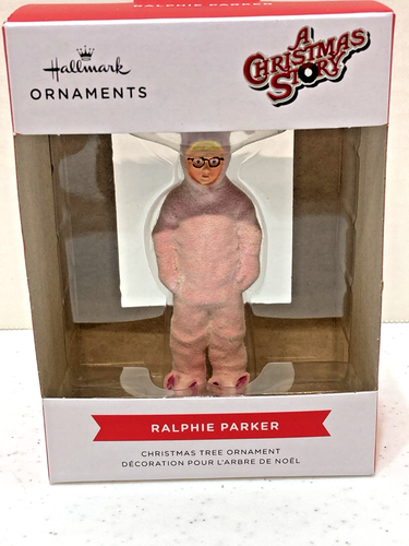 Hallmark Ralphie Parker Ornament 2023 A Christmas Story Pink Bunny Suit Rabbit - Picture 2 of 7
