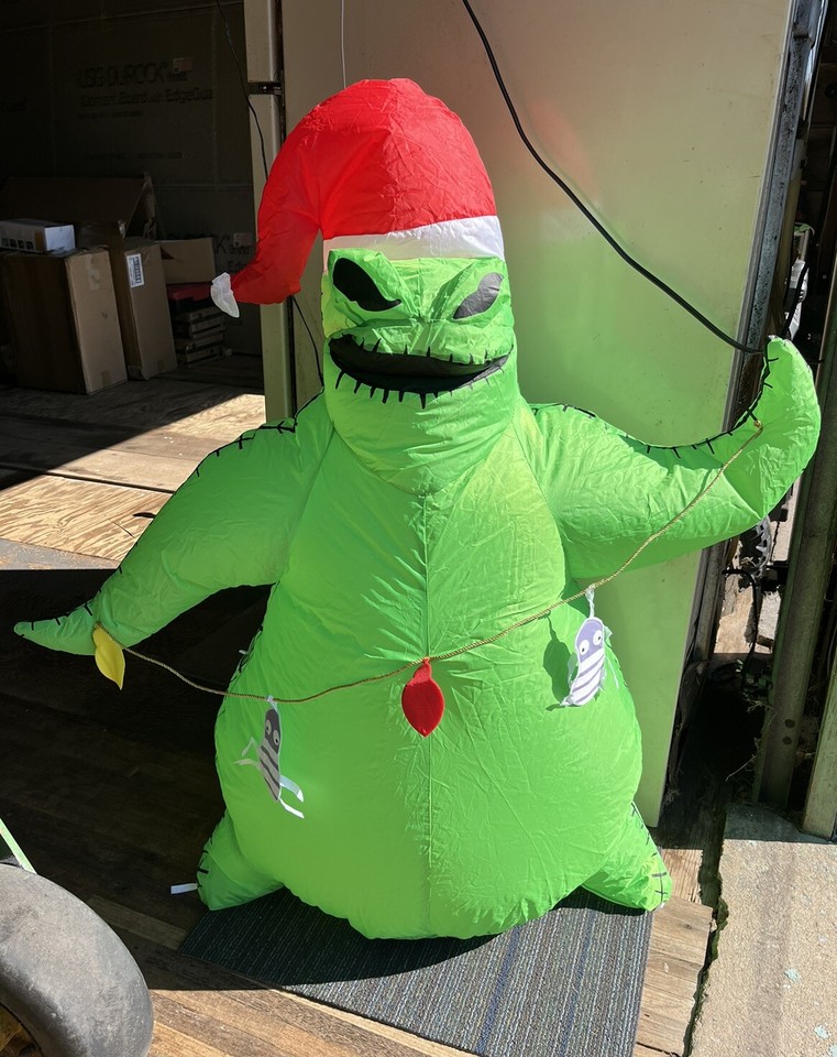 Gonflable Gemmy Oogie Boogie Vert 1m07 - Déco Halloween