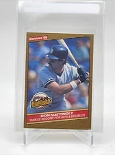 1986 Donruss Highlights Don Mattingly Baseball Card #53 Nm-Mint FREE SHIPPING