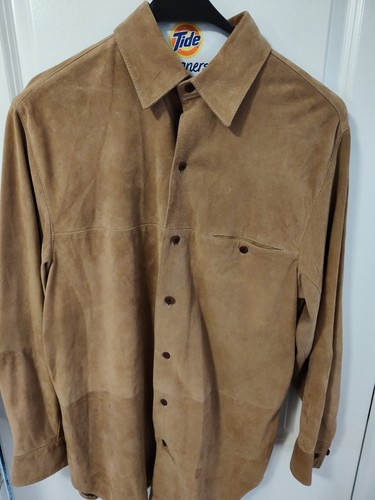 Herren Wildleder Bobby Jones Collection Langarm Knopfleiste Hemd Türkisch Glatt